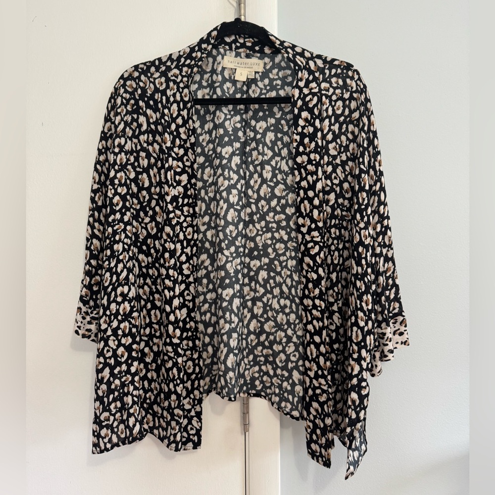 Saltwater LUXE. Animal print camisole. Size small.